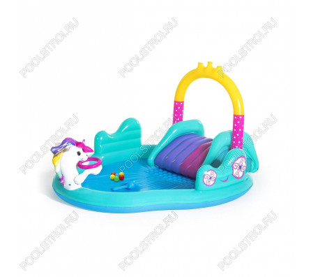Игровой центр Bestway 53097 (274х198х137 см) Волшебный единорог