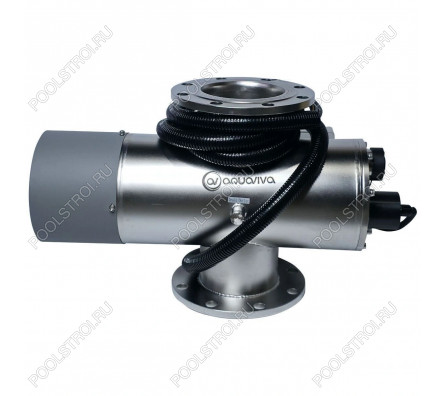 Уф установка AquaViva AVMUV 300 , до 300м3, DN250, 2*3КВт Автоочист, UV дат. , t дат.,сенс.дисп